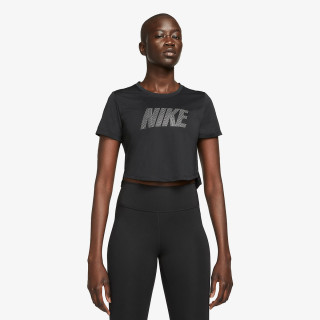 Nike Tricou W NK ONE DF HBR SS STD CRP 