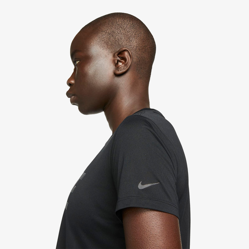 NIKE Tricou W NK ONE DF HBR SS STD CRP