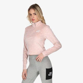 Nike Tricou maneca lunga W NSW AIR VLR MDCRP QZ LS TOP 
