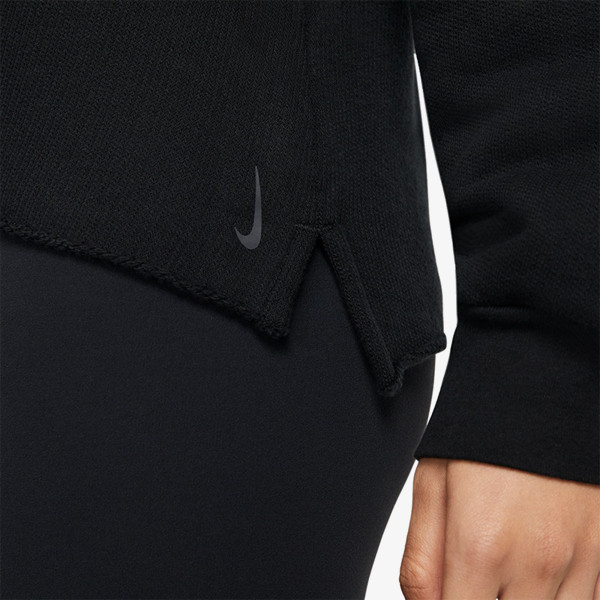 Nike Tricou maneca lunga Yoga Cover Hood Training Jersey 