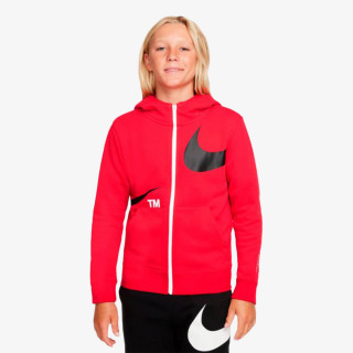 NIKE Hanorac B NSW SWOOSH FLC FZ