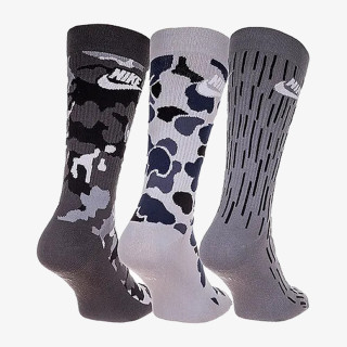 NIKE Sosete U NK EVERYDAY ESSENTIAL CREW 3PR - 200 C 