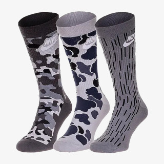 NIKE Sosete U NK EVERYDAY ESSENTIAL CREW 3PR - 200 C 
