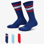 NIKE Sosete U NK EVERYDAY PLUS CUSH CREW 3PR - 144 H 