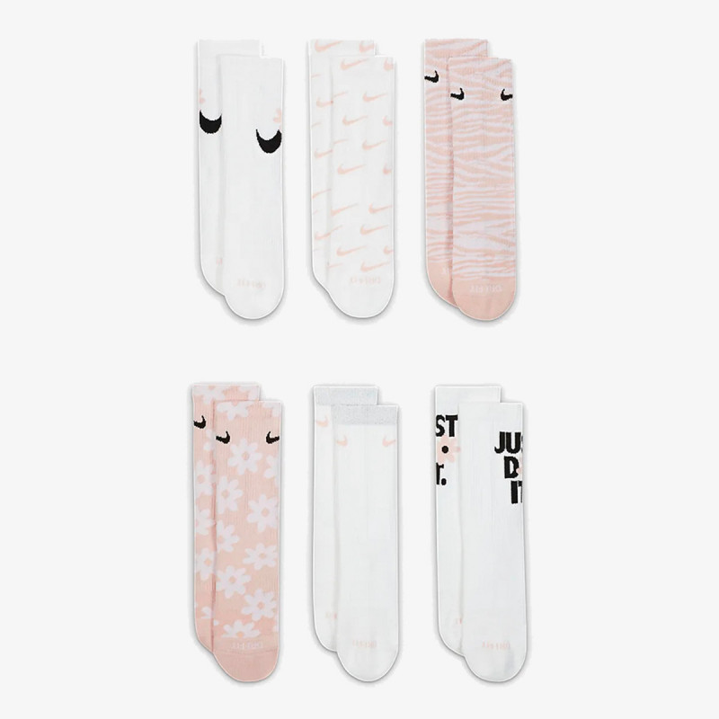 Nike Sosete Y NK EVERYDAY PLUS CUSH CREW 6PR - 144 G | SportVision