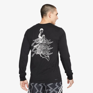 NIKE Tricou maneca lunga M J AIR DF GFX LS CREW