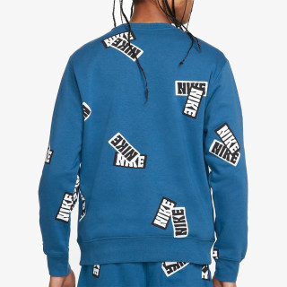 NIKE Tricou maneca lunga M NSW SPE+ FT AOP CREW STKR