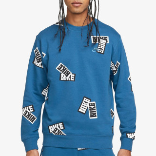 NIKE Tricou maneca lunga M NSW SPE+ FT AOP CREW STKR