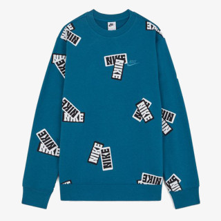 NIKE Tricou maneca lunga M NSW SPE+ FT AOP CREW STKR
