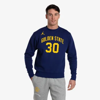 NIKE Hanorac GSW M NK FLC CREW N&N CTS ST 
