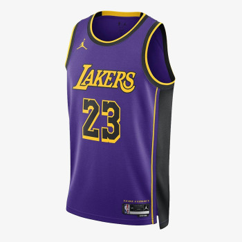 Nike Tricou echipe Los Angeles Lakers Statet Edition Jordan Dri-FIT NBA Swing 