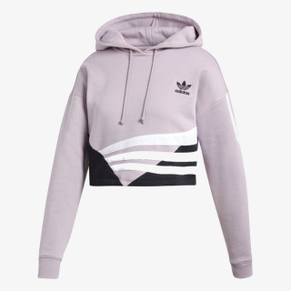 adidas Hanorac CROPPED HOODIE 