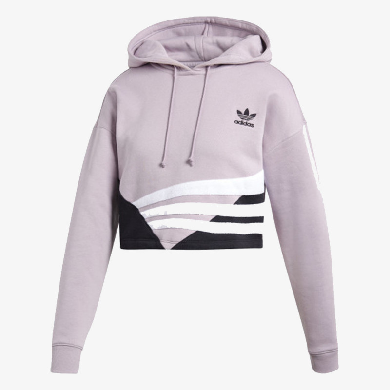 adidas Hanorac CROPPED HOODIE 