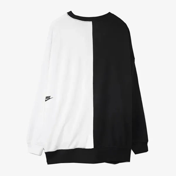 NIKE Tricou maneca lunga W NSW FT FLC OOS CREW DNC