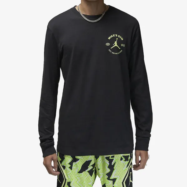 NIKE Tricou maneca lunga M J DF SPRT BC GFX LS CREW 