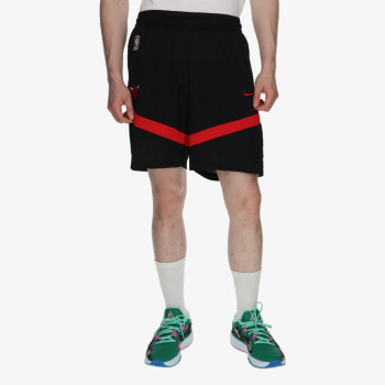 NIKE Pantaloni scurti Chicago Bulls Nike Men's Practice Icon Shorts 8 inches 'Black/Red' 