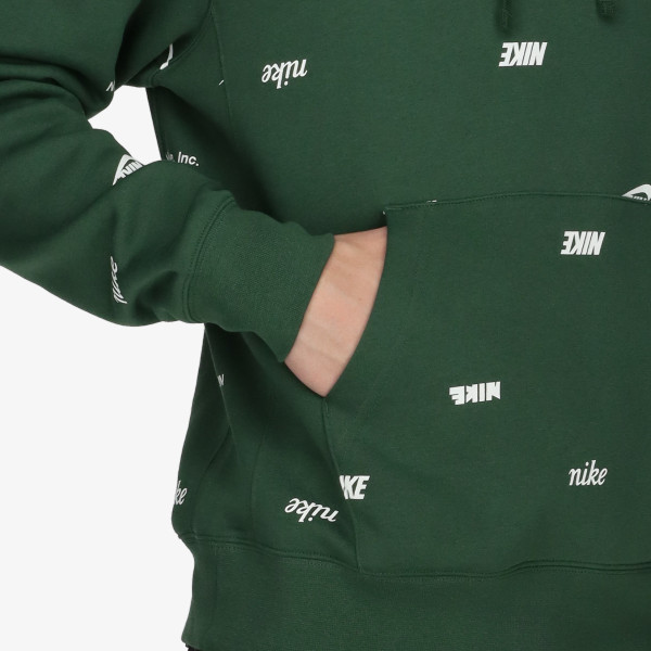 NIKE Hanorac Club Fleece Men's All-Over Print Pullover Hoodie 