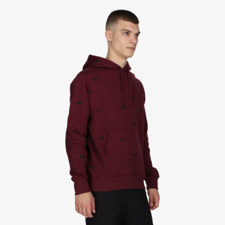 NIKE Hanorac Club Fleece Men's All-Over Print Pullover Hoodie 