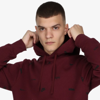 NIKE Hanorac Club Fleece Men's All-Over Print Pullover Hoodie 