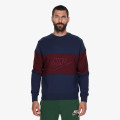 NIKE Hanorac Club Men's French Terry Color-Blocked Crew 