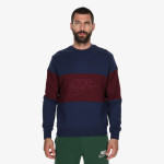 Nike Hanorac Club Men's French Terry Color-Blocked Crew 