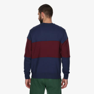 NIKE Hanorac Club Men's French Terry Color-Blocked Crew 
