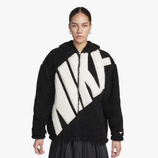Nike Jacheta W NSW LOGO  SHERPA JKT 