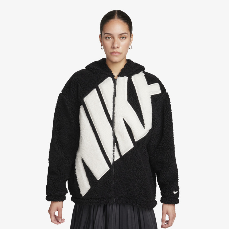 Nike Jacheta W NSW LOGO  SHERPA JKT 