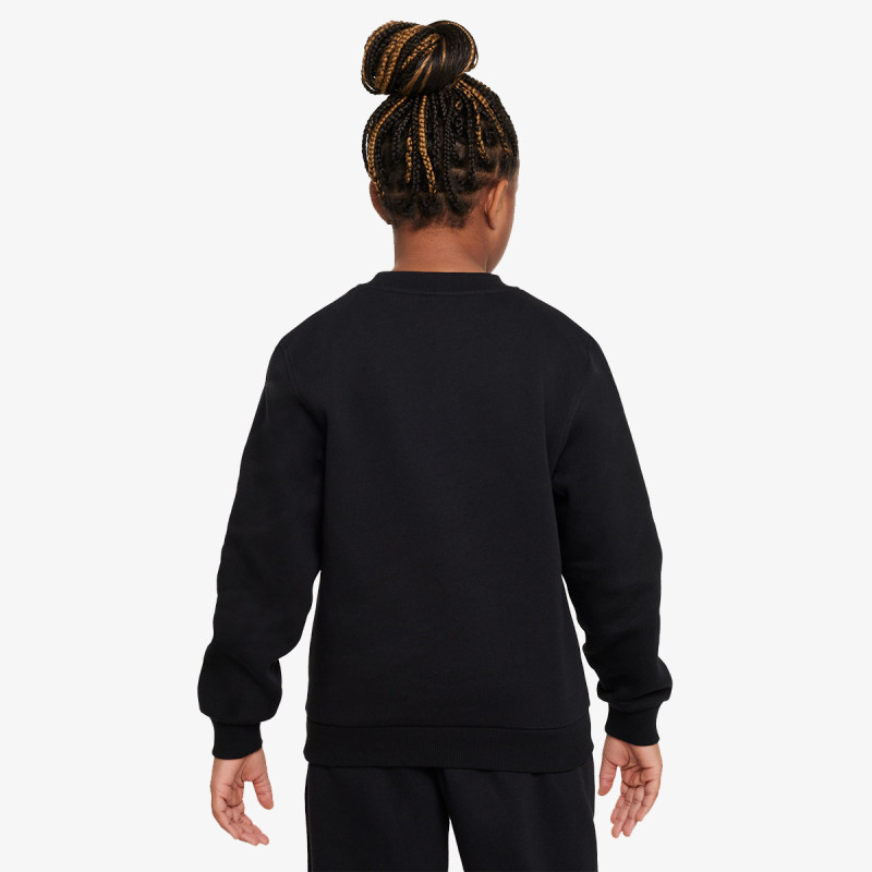 Nike Tricou maneca lunga K NSW CLUB FLC CREW LS HBR 