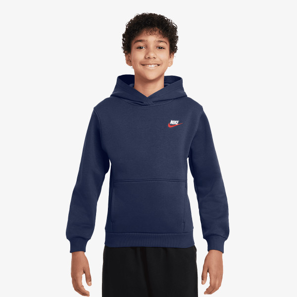 Nike Hanorac K NSW CLUB FLC HDY LBR 