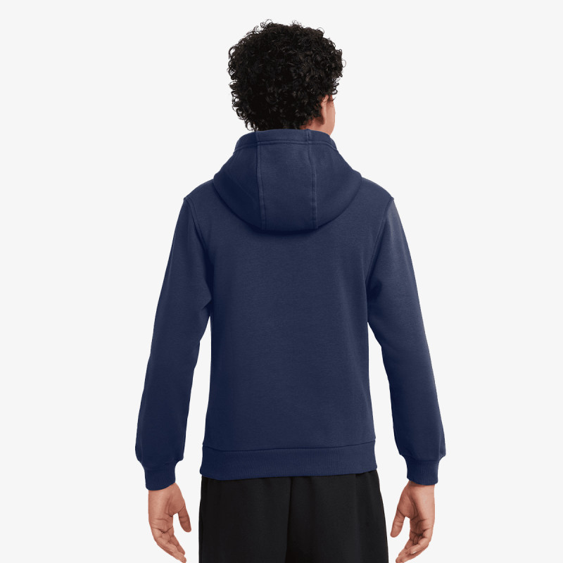 Nike Hanorac K NSW CLUB FLC HDY LBR 