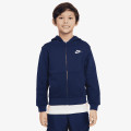 Nike Hanorac K NSW CLUB FLC HD FZ LS LBR 