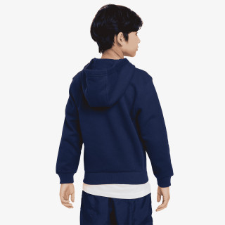 Nike Hanorac K NSW CLUB FLC HD FZ LS LBR 