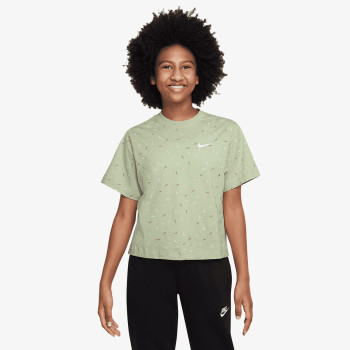 NIKE Tricou G Nk Nsw Boxy Swoosh Aop 