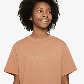 NIKE Tricou G NSW TEE BOXY METALLIC HBR 