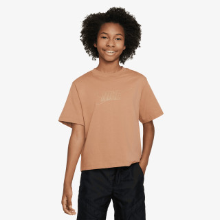 NIKE Tricou G NSW TEE BOXY METALLIC HBR 