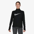 Nike Tricou maneca lunga Swoosh<br /> Dri-FIT 1/4-Zip Mid Layer 