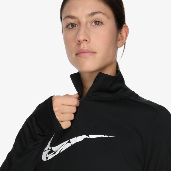 Nike Tricou maneca lunga Swoosh<br /> Dri-FIT 1/4-Zip Mid Layer 