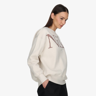Nike Tricou maneca lunga W NSW PHNX FLC OS LOGO CREW 