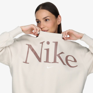 Nike Tricou maneca lunga W NSW PHNX FLC OS LOGO CREW 