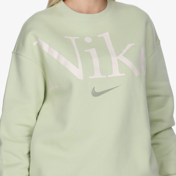 Nike Tricou maneca lunga W NSW PHNX FLC OS LOGO CREW 