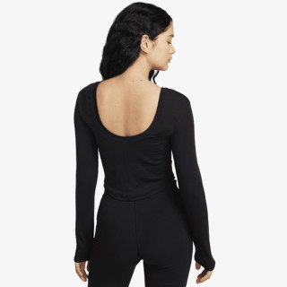 Nike Tricou maneca lunga W NSW NK CHLL KNT  MRIB LS TOP 