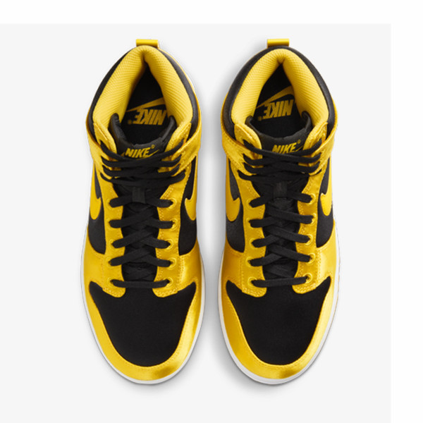 Nike Pantofi Sport Dunk High Satin Goldenrod 