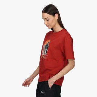 Nike Tricou W J SS COLLAGE GF TEE 