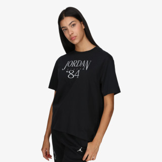 Nike Tricou W J SS HERITAGE GF TEE 