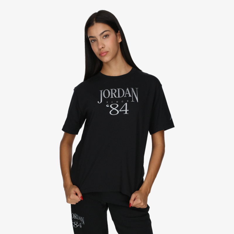 Nike Tricou W J SS HERITAGE GF TEE 