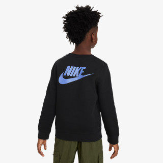 Nike Tricou maneca lunga Sportswear Standard Issue Older Kids' (Boys') Crew-neck Fleece Sweatshirt 