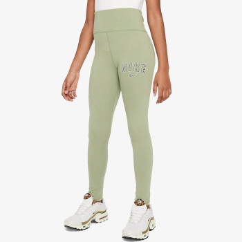 Nike Colanti Sportswear Trend Older Kids' (Girls') High-Waisted Leggings 