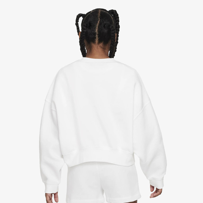 Nike Hanorac Sportswear Older Kids' (Girls') Fleece Crew-Neck Sweatshirt 