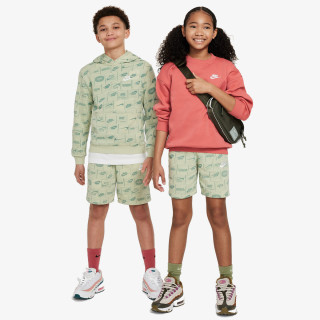 Nike Pantaloni scurti K NSW CLUB FT SHORT AOP 